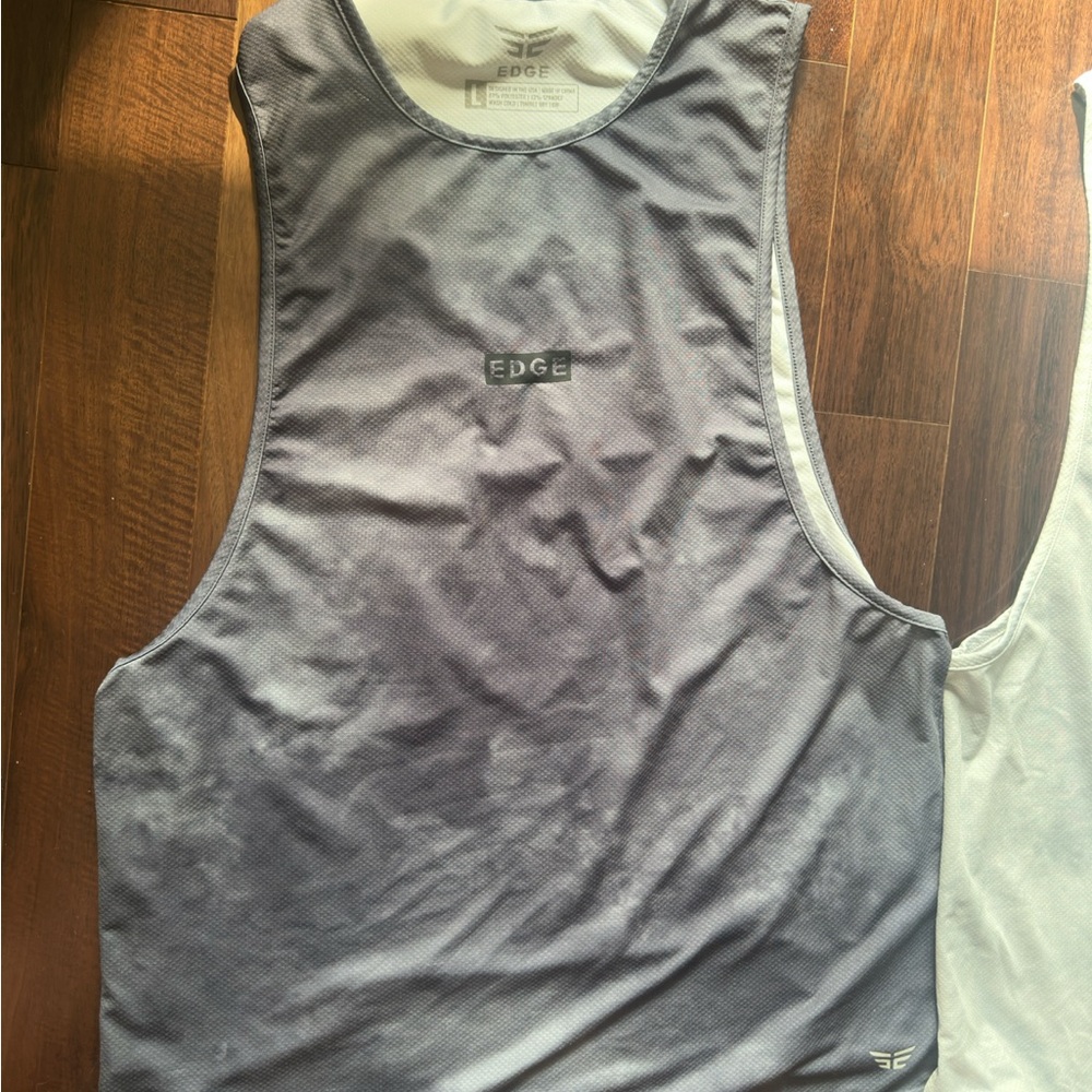 2 pack camo EDGE work out shirts - Picture 3 of 6
